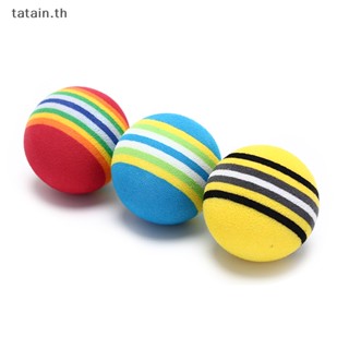 Tatain ฟองน้ําโฟม ลายทาง กันฝน สําหรับฝึกตีกอล์ฟ 10 ชิ้น