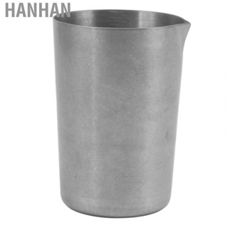 Hanhan Stainless Steel Cocktail Shaker Stainless Steel Cocktail Mixing Glass Lasting Visual Appeal for Home