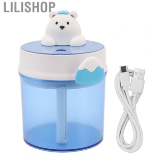 Lilishop Humidifier  Large  Portable Humidifier Blue USB Air Filtration Quiet  for Bedroom