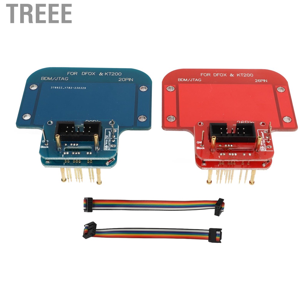 Treee JTAG BDM Solderless อะแดปเตอร์ 26PIN 20pin KT200 ECU Programmer เครื่องมือสำหรับ KTAG KESSV3 D