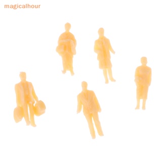 Magicalhour^^ โมเดลฟิกเกอร์มนุษย์ สเกล 1:87 ขนาดเล็ก 50 ชิ้น