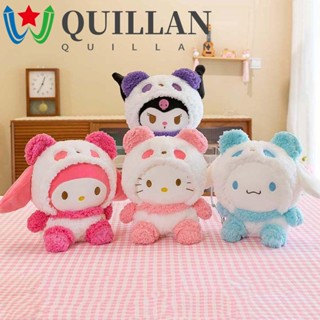 Quillan ของเล่นตุ๊กตาสุนัข แมว ชินนาม่อนโรลน่ารัก แบบนิ่ม