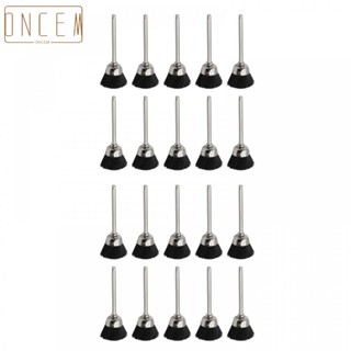 【ONCEMOREAGAIN】20PCS 3mm Shank Mandrel Abrasive Wheel Nylon Cup Brush Polishing Buffing Wheel