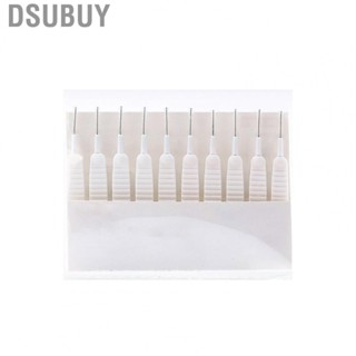 Dsubuy Shower Head Cleaning Brush  Portable Soft Clean Dirt 10pcs for Nozzle Blockages