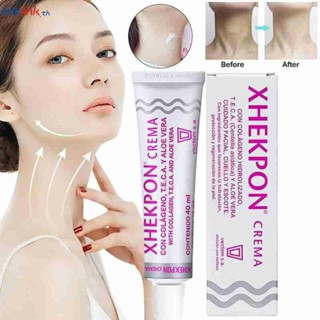Xhekpon ครีมสเปน สําหรับคอ คอลลาเจน ลดริ้วรอย ครีมยกระดับ ครีมความงาม 40 มล.