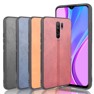 เคสโทรศัพท์มือถือ หนัง PU สไตล์นักธุรกิจ สําหรับ Redmi 9 9A