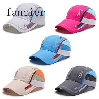 Fancier หมวกเบสบอล ระบายอากาศ แห้งเร็ว เหมาะกับเล่นกีฬา ขี่จักรยาน ตกปลา เดินป่า ปีนเขา กลางแจ้ง สําหรับผู้ชาย และผู้หญิง