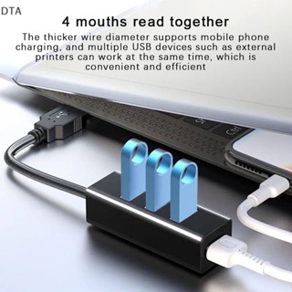 Dta อะแดปเตอร์ฮับ USB 4 พอร์ต หลายช่อง DT