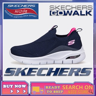 [พร้อมส่ง] Skechers_arch-fit รองเท้าผ้าใบลําลอง ระบายอากาศ คุณภาพสูง เหมาะกับการวิ่ง เล่นกีฬากลางแจ้ง สําหรับสตรี