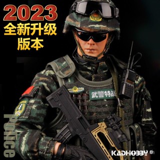 สินค้าใหม่ โมเดลฟิกเกอร์ทหารตํารวจจีน Peace Mission China wu Police 1/6 ขนาด 30 ซม. ข้อต่อขยับได้