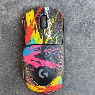 Suitable for Logitech GPW mouse anti-slip stickers G Pro X Superlight all-inclusive colorful wear-resistant film