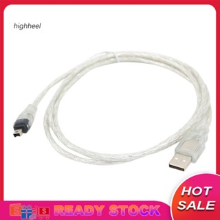 [พร้อมส่ง] อะแดปเตอร์แปลงสายเคเบิล USB เป็น IEEE 1394 Firewire 4 Pin ยาว 1.5 ม. สําหรับ iLink