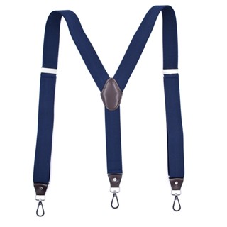 Suspenders คลิปตะขอแขวนกางเกง รูปตัว Y 3 ตะขอ สีพื้น สไตล์วินเทจ สําหรับผู้ชาย และผู้หญิง