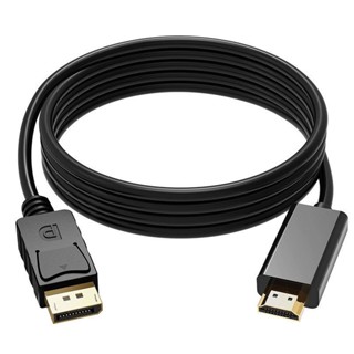 (777) NAVA IT สายแปลง DISPAYPORT TO HDMI 1.8 เมตร รองรับ 4K Full HD For PC HDTV ประกัน 1 ปี