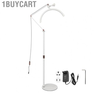 1buycart Half Moon Floor Lamp  Half Moon Lamp U Shaped  20W Rotatable  for Nail for Beauty Salon