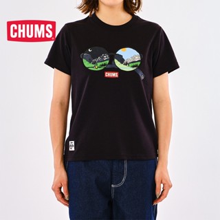 Chums Qiaqia Bird เสื้อยืดแขนสั้น ผ้าฝ้าย พิมพ์ลาย สไตล์ญี่ปุ่น CH01-1985