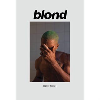 โปสเตอร์อัลบั้มเพลง Frank Ocean Blond สีบลอนด์ สําหรับตกแต่งผนังห้อง