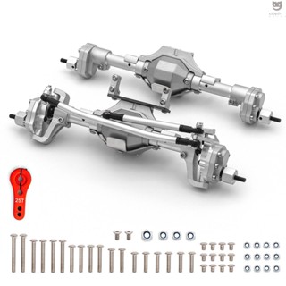 Ctoy อะไหล่อัพเกรด เพลาด้านหน้า และด้านหลัง สําหรับรถบังคับ Axial SCX10II 90046 90047 DIY