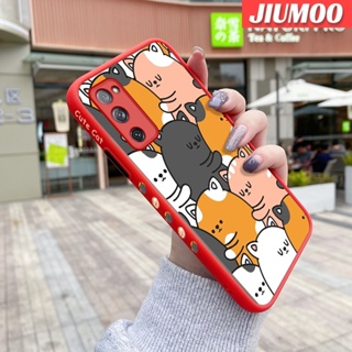 เคสโทรศัพท์มือถือ ซิลิโคนแข็ง บาง กันกระแทก ลายการ์ตูนแมวน่ารัก สําหรับ Samsung galaxy S20 FE 4G S20 FE 5G