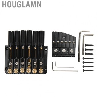 Houglamn 6 String Headless Guitar Bridge Retro Style Replacement Kit HR6