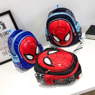 ขายดี กระเป๋าเป้สะพายหลัง ลายการ์ตูน Spider Man ความจุสูง เป็นที่นิยม สําหรับเด็กผู้ชาย และเด็กผู้หญิง