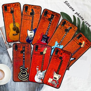 เคสโทรศัพท์มือถือ ซิลิโคนนุ่ม ลายกีตาร์ สําหรับ เรียลมี 5 5i 5s 6i 5Pro Q 8 Pro 4G 8s 8i 8 5G 79Z