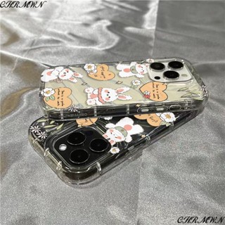 เคสโทรศัพท์มือถือ แบบนิ่ม ลายกระต่าย กันกระแทก สําหรับ Apple Iphone 128 10AN 13 114pro Plus plusmax