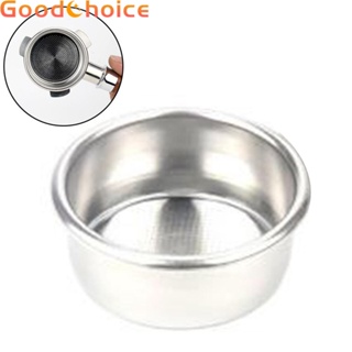 【Good】Filter Basket Silver Reusable Economical 2 Cup For Breville Portafilter 54mm【Ready Stock】