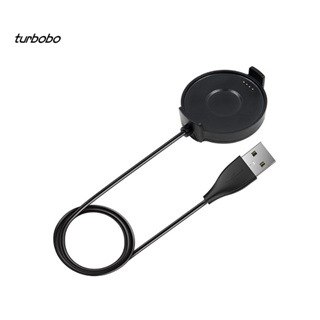 Turbobo แท่นชาร์จสมาร์ทวอทช์ TPE แม่เหล็ก USB 1 เมตร สําหรับ Ticwatch Pro