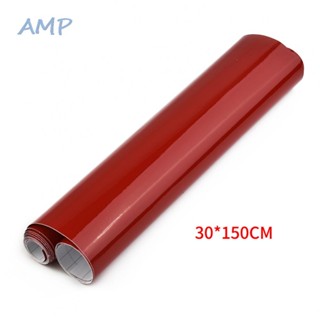 ⚡READYSTOCK⚡Automotive Vinyl Film Wrap Air Bubble Free UV resistant DIY Gloss Red sticker