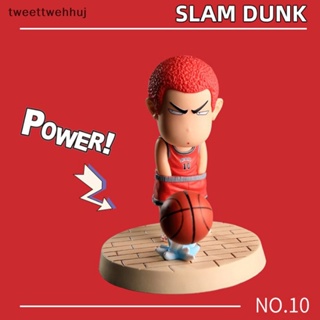 โมเดลฟิกเกอร์ PVC อนิเมะ Slam Dunk Sakuragi Flower Road Rukawa Maple Akagi Haruko ขนาด 8-11 ซม. ของเล่นสะสม สําหรับเด็ก