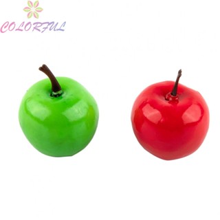 【COLORFUL】Simulation Fruit 3.5cm X 3cm Green Decorative Ornaments Wedding Decorations