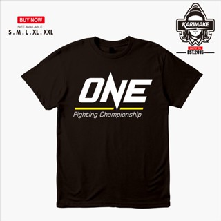 เสื้อยืด เสื้อกีฬา พิมพ์ลาย Karimake One Fighting Championship