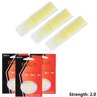 New Arrival~3 X Resin Reeds Tenor Saxophone Reeds Hardness 1.5, 2.0, 2.5 LxW 80mm X 15mm