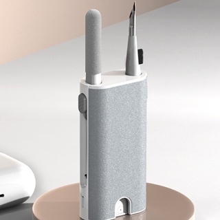  Hom-E ชุดทำความสะอาดโทรศัพท์ 8 in 1 พร้อมแปรงทำความสะอาดปากกาชุดทำความสะอาดอเนกประสงค์สำหรับแล็ปท็อปคีย์บอร์ดหูฟัง