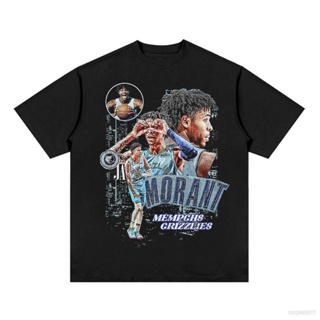 เสื้อยืดพิมพ์ลาย เสื้อยืดคอกลม แขนสั้น พิมพ์ลาย Jason NBA Ja Morant Fan พลัสไซซ์ สําหรับผู้ชาย และผู้หญิง