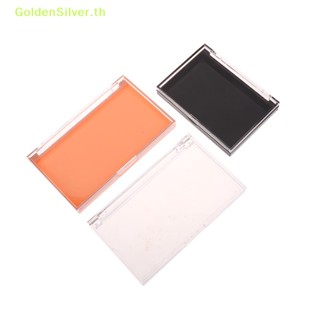 Goldensilver กล่องพลาสติกเปล่า ขนาดเล็ก สําหรับใส่อัญมณี ผงพลอยเทียมตกแต่งเล็บ 1 ชิ้น