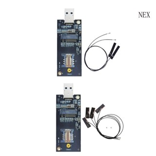 การ์ดอะแดปเตอร์ NEX M2 USB3 0 DW5811e DW5816E EM7455 L860-GL WWan สําหรับคอมพิวเตอร์ตั้งโต๊ะ