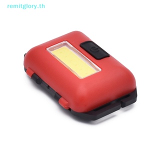 Remitglory ไฟฉายคาดศีรษะ LED ขนาดเล็ก กันน้ํา สําหรับตั้งแคมป์ ตกปลา กลางแจ้ง