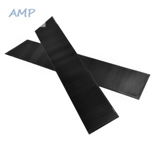 ⚡READYSTOCK⚡Window Pillar Trim Car 8Pcs Exterior Black Glossy Waterproof PC Plastic