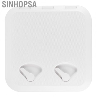 Sinhopsa Marine Deck Access Hatch &amp; Lid RE-370-375 -UV Square Yacht RV Boat Accessories