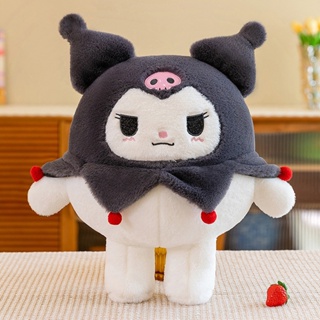 ตุ๊กตา Kuromi Melody จําลอง นุ่มสบาย เป็นมิตรกับผิว ของเล่นสําหรับเด็ก