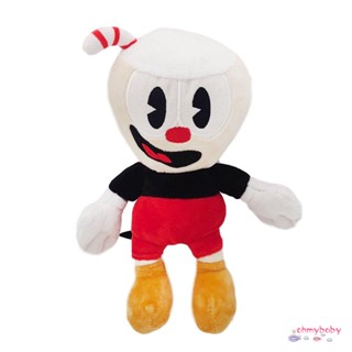 25 ซม.ของเล่นตุ๊กตา Cuphead ตุ๊กตาตุ๊กตา Mugman ของเล่นเกมของที่ระลึกนุ่มยัดไส้ของเล่นตุ๊กตาสำหรับเด็กผู้หญิงวันเกิดของขวัญ [N/18]