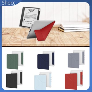 Shocc เคสป้องกัน แบบฝาพับ หลายมุม สําหรับ Kindle Scribe 2022 10.2 นิ้ว E-book