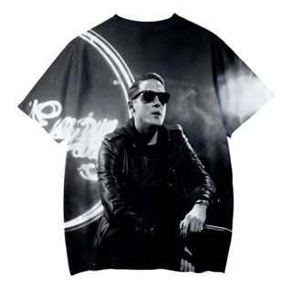 เสื้อยืด พิมพ์ลาย American Rapper Geazy สไตล์ฮาราจูกุ