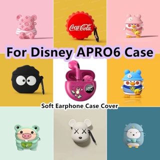 【Case Home】เคสหูฟัง แบบนิ่ม กันกระแทก ลายการ์ตูนดิสนีย์ สําหรับ APRO6 APRO 6