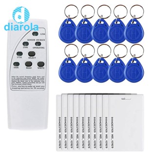 เครื่องอ่านการ์ด RFID ID 125KHz EM4305 RFID 125KHz RFID Key Fob+125KHz RFID Proximity Smart Card