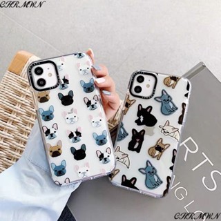 เคสโทรศัพท์มือถือ ซิลิโคนนิ่ม แบบใส ลายน่ารัก สําหรับ Iphone 12pro x 11 13 xsmax xr 6 7 8plus B6O2