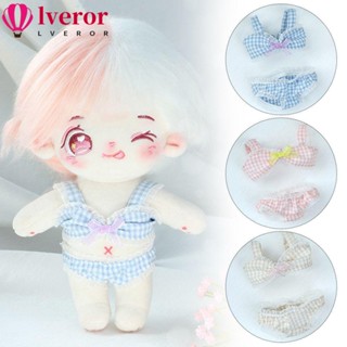 LVEROR ใหม่ เสื้อผ้าน่ารัก 4 สี สําหรับตุ๊กตา 1/12BJD