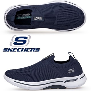 (ตาข่ายระบายอากาศ) ราคาถูกที่สุด! Skechers_ Go Run Archfit รองเท้าผ้าใบ รองเท้าวิ่ง ขนาดใหญ่ สําหรับผู้ชาย